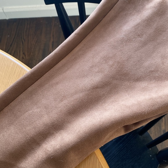 LOFT Faux Suede Leggings Medium Petite - Picture 4 of 5